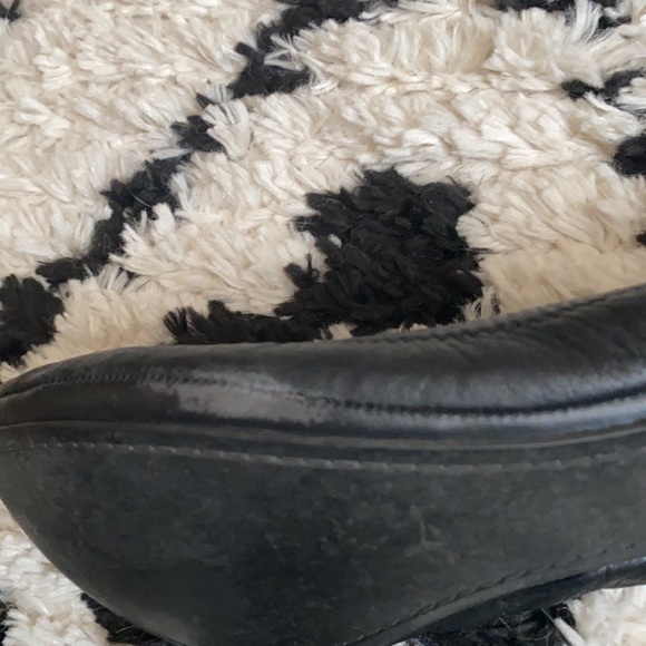 Black Tory Burch Eddie Ballet Flat - Picture 3 of 5